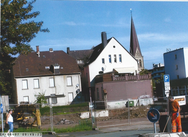 Abriss ehemalige Stadtbücherei, vormals Höhere Töchterschule