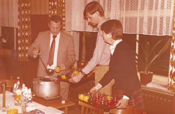 Feuerzangenbowle 1982 im Hotel Grass