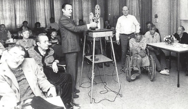 Filmvorführung 1984 in Berchum