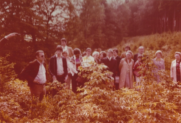 Excursion zum Grubenlehrpfad in Herscheid