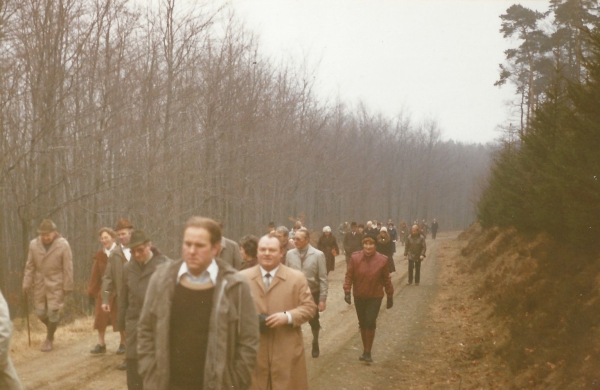 3 Burgen Wanderung 1976