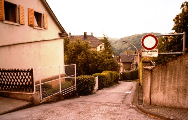 Blick durch die Gumprechtstraße