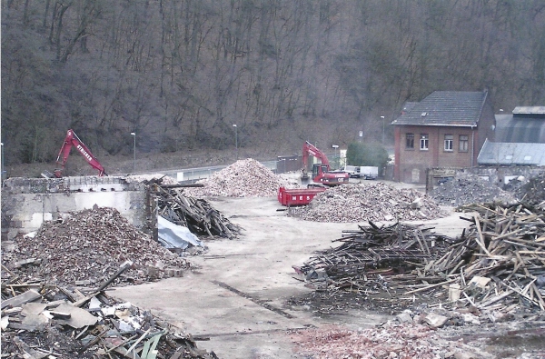 Rundgang am 20.03.2006 vom Hoesch Museum zum Kaltwalzwerk, dann Schleipenbergstraße