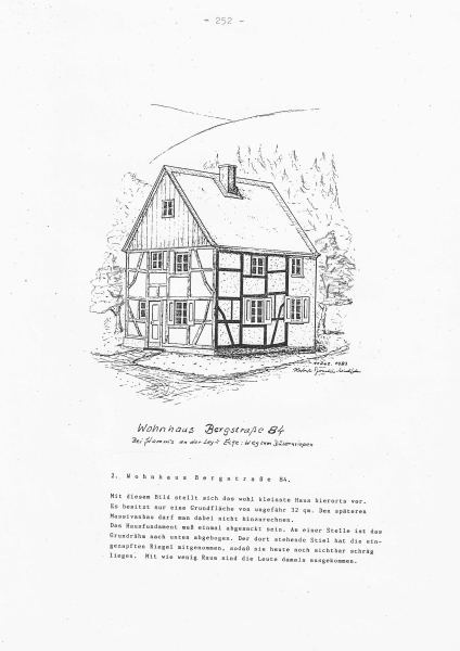 Wohnhaus Bergstraße 84, heute Schleipenbergstraße