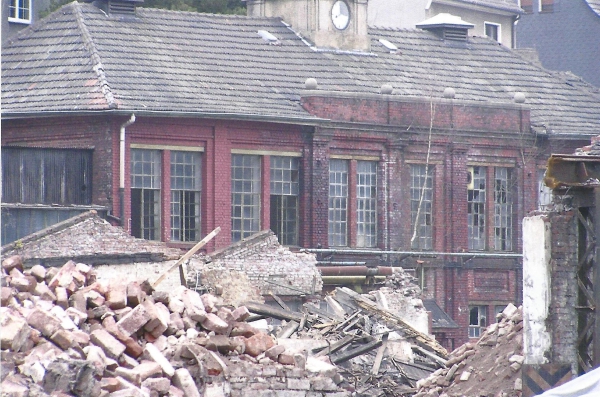 Rundgang am 20.03.2006 vom Hoesch Museum zum Kaltwalzwerk, dann Schleipenbergstraße