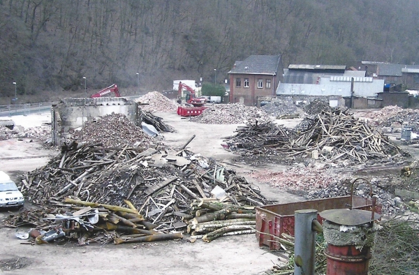 Rundgang am 20.03.2006 vom Hoesch Museum zum Kaltwalzwerk, dann Schleipenbergstraße