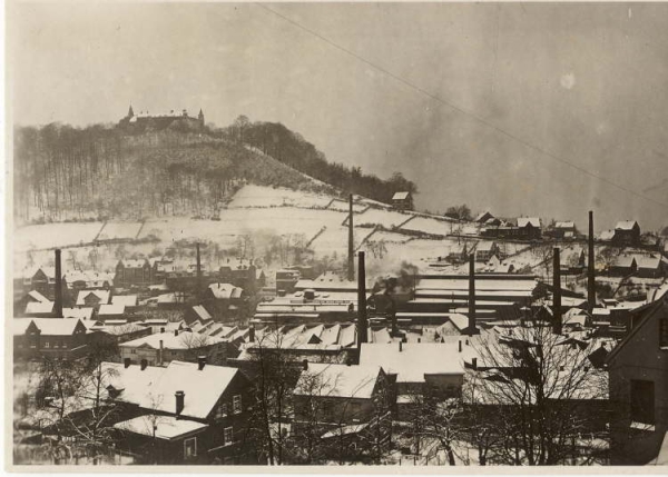 Blick von der Benekestr. 41 ca. 1930