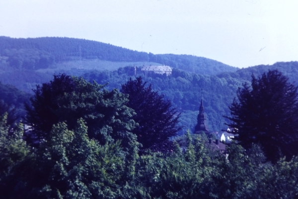 Blick zum Schloss