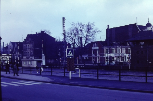 Blick auf die Bahnstraße