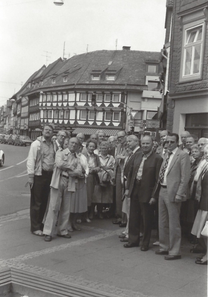 Besuch der Abtei Corvey 1982