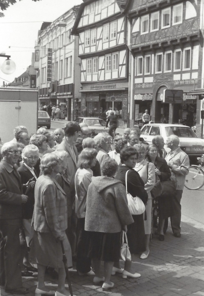 Besuch der Abtei Corvey 1982