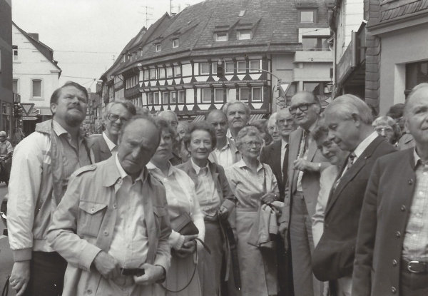 Besuch der Abtei Corvey 1982