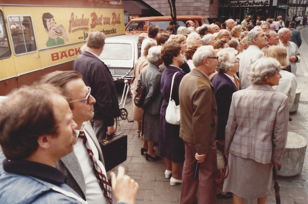 Besuch der Abtei Corvey 1982