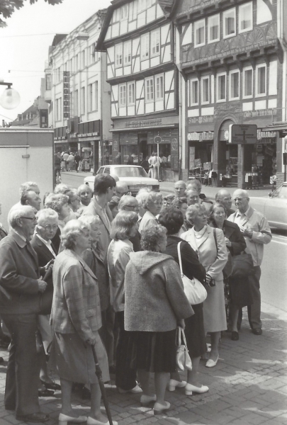 Besuch der Abtei Corvey 1982