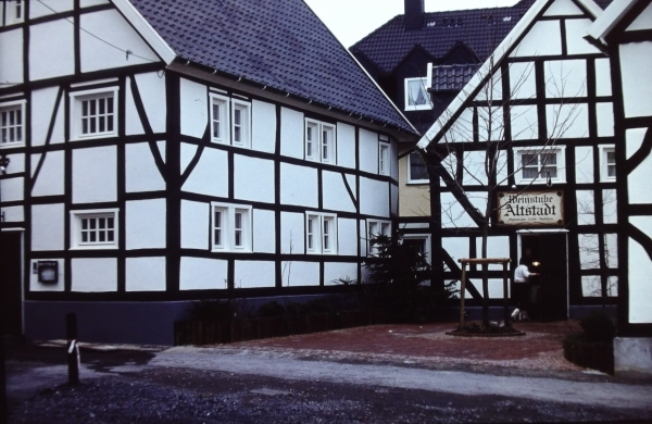 Alte Kampstraße, heute Gaußstraße