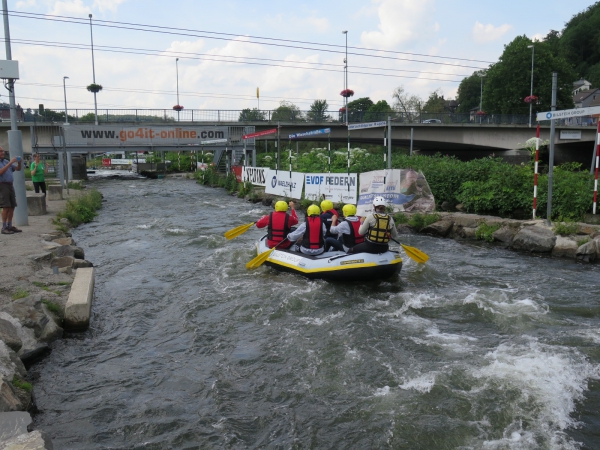 Rafting auf der Lenne