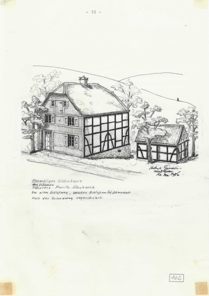 Ehemaliges Wohnhaus des früheren Försters Moritz Neuhaus