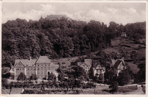 Wesselbachschule, Postkarte