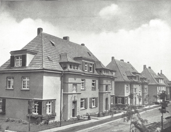 Am Krahenbrink, heute Georg-Scheer-Straße