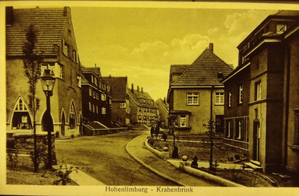 Am Krahenbrink, heute Georg-Scheer-Straße