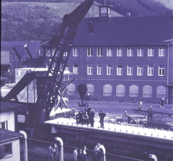 Neubau Fußgängerbrücke