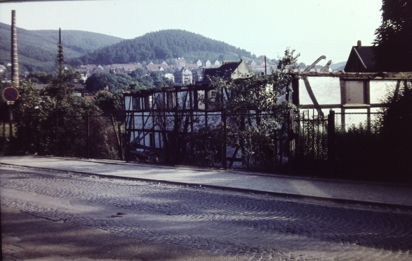 Bauernhaus Hütsch Abriss