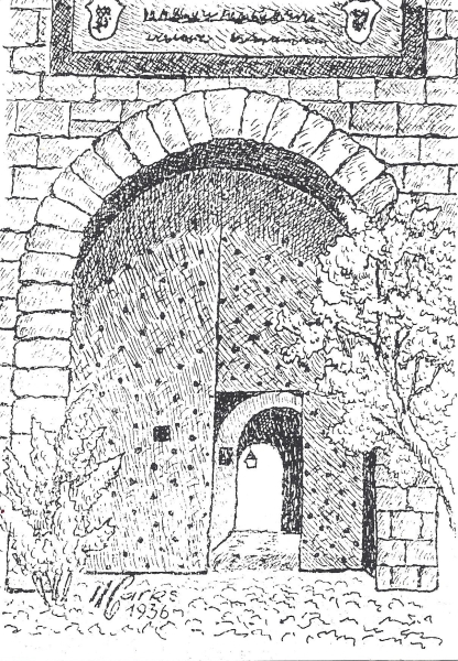Schloss mit Burgtor