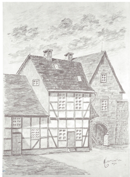 Schloss Innenhof, Marks 1972
