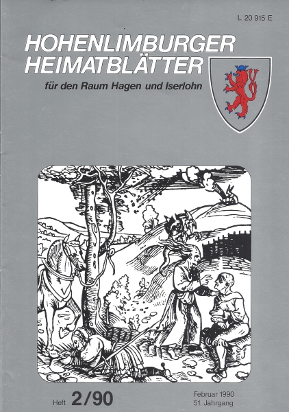 1990 02 Hexenzauber beim Menschen und beim Pferdehuf nach einem alten Buch aus dem Jahre 1531. Foto: Archiv W. Bleicher