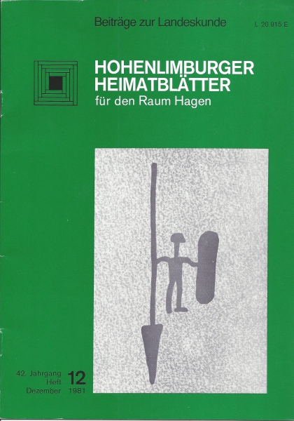 1981 12 Krieger mit Speer und Schild - der Himmelsgott Tyr ? - als Abbildung auf dem Felsen von Vitlycke, Tanum, Schweden.