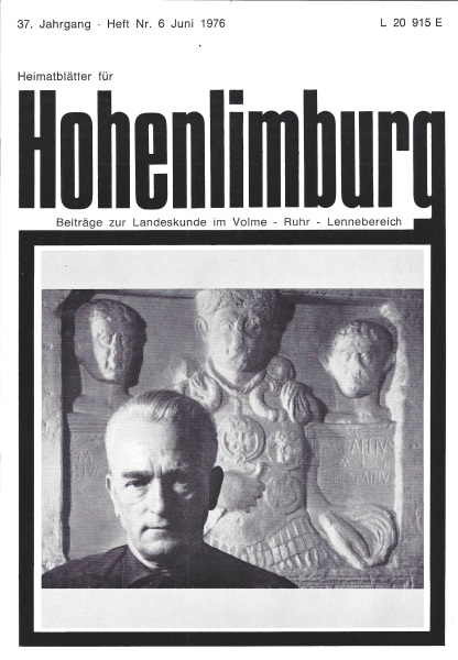 1976 06 Josef Spiegel, geb. 17.7.1901, Schöpfer des Ruhrtalmuseums