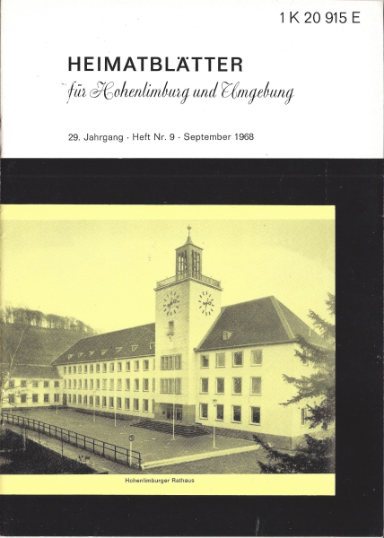 1968 09 Hohenlimburger Rathaus