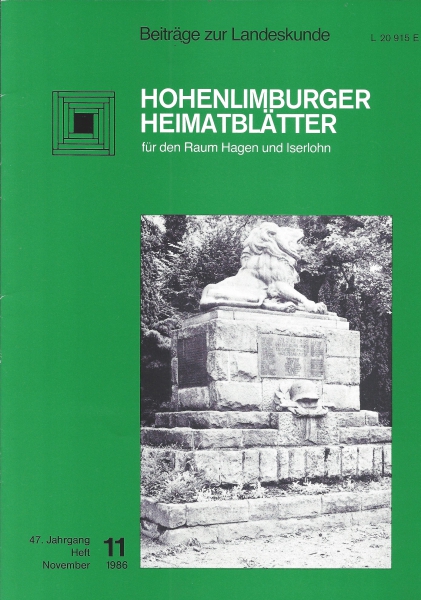 1986 11 Ehrenmal in Holthausen. Foto: Ullrich Görner 1985