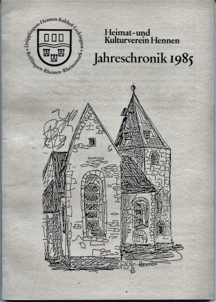 Jahreschronik 1985