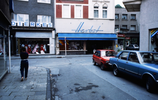 Blick von der Lohmannstraße zur Freiheitstraße