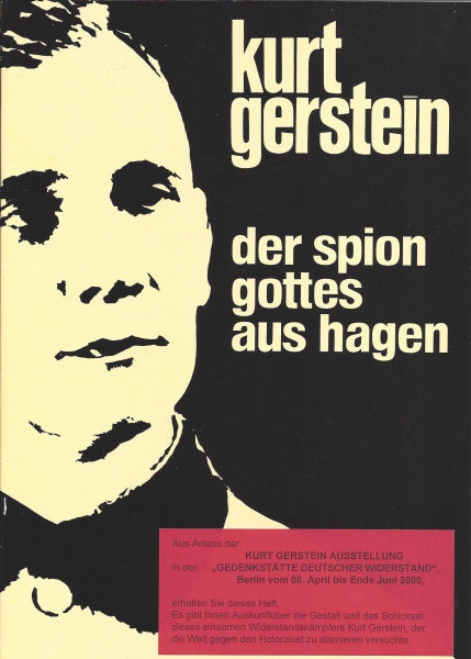 Kurt Gerstein der Spion Gottes aus Hagen