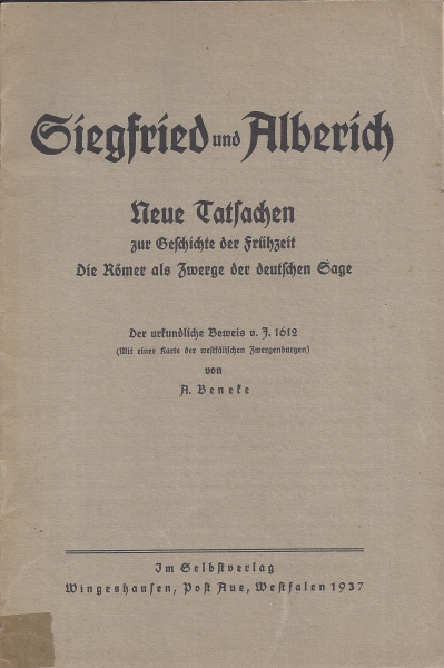 Siegfried und Alberich, 1937
