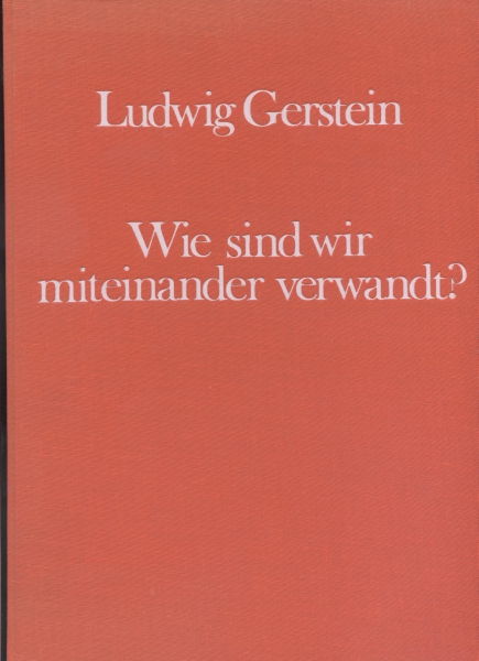 Wie sind wir miteinander verwandt?, 1971