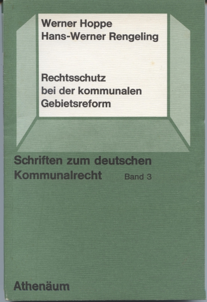 Schriften zum deutschen Kommunalrecht