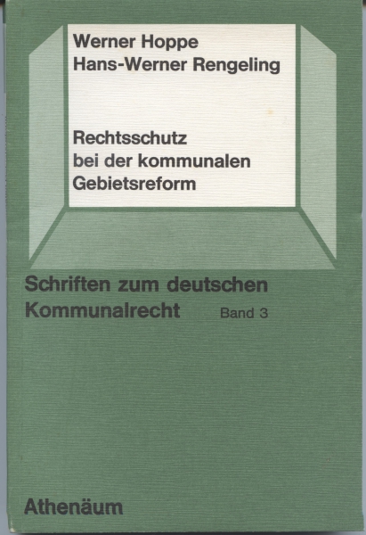 Schriften zum deutschen Kommunalrecht
