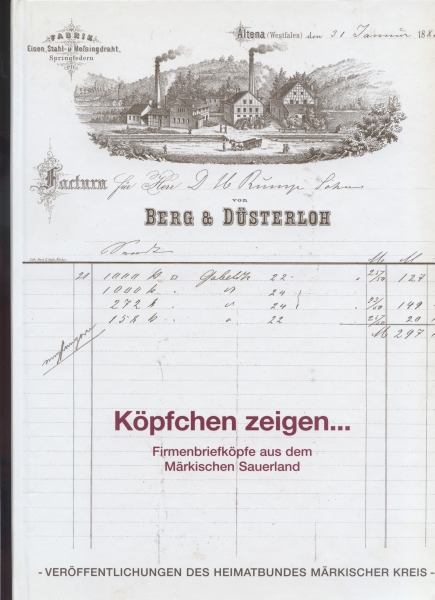 Köpfchen zeigen … Firmenbriefköpfe aus dem Märkischen Sauerland