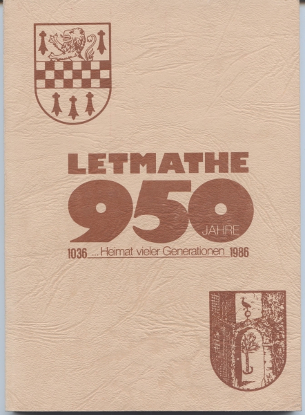 Letmathe 950 Jahre, 1036 - 1986