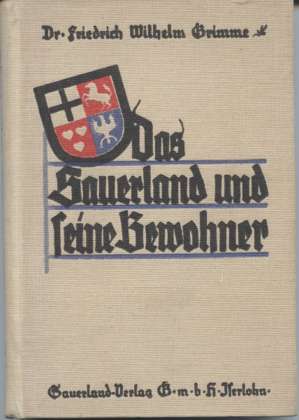 Das Sauerland und seine Bewohner, 1928