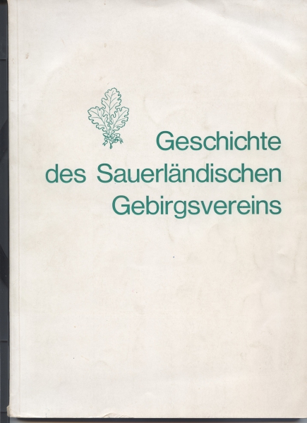 Geschichte des Sauerländischen Gebirgsvereins