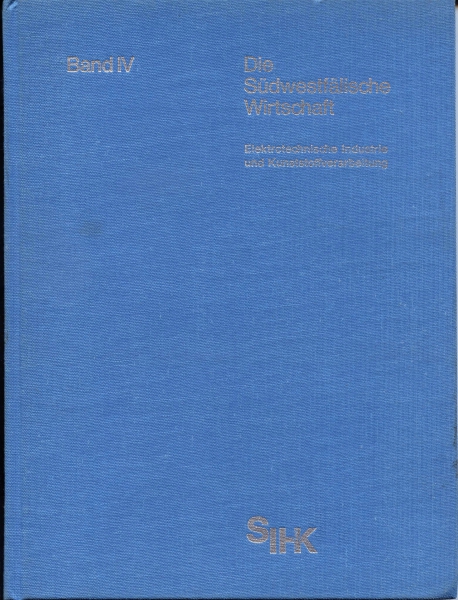 Die Südwestfälische Wirtschaft, Band IV, 1974