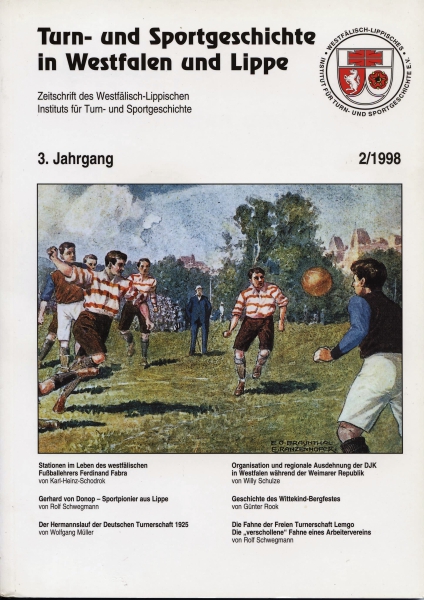 Turn- und Sportgeschichte in Westfalen und Lippe, 2/1998