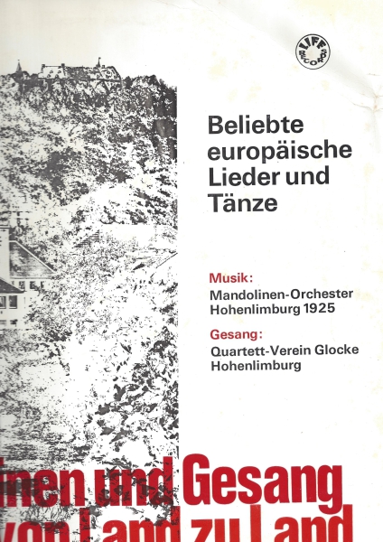 Mit Mandolinen und Gesang von Land zu Land - 2 Schallplatten