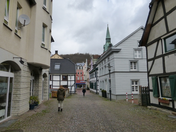 Blick durch die Lohmannstraße