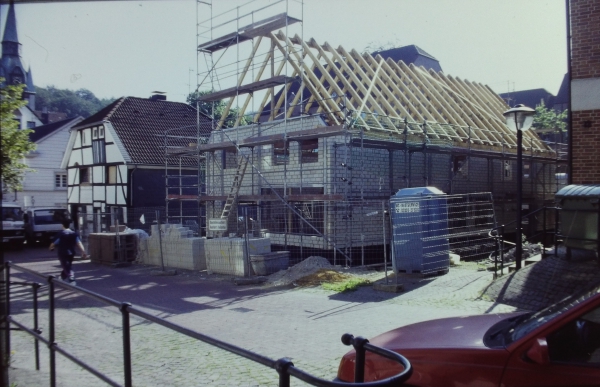 Gaststätte Busch, Neubau am alten Ort