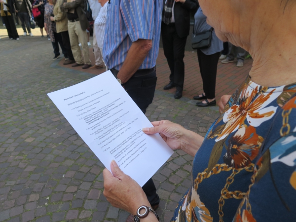 Einweihung des Margot-Stern-Platzes 5.6.2023